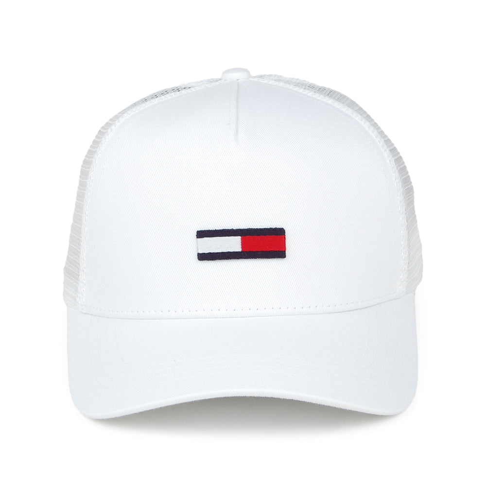 Gorra Trucker Flag de Tommy Hilfiger - Blanco