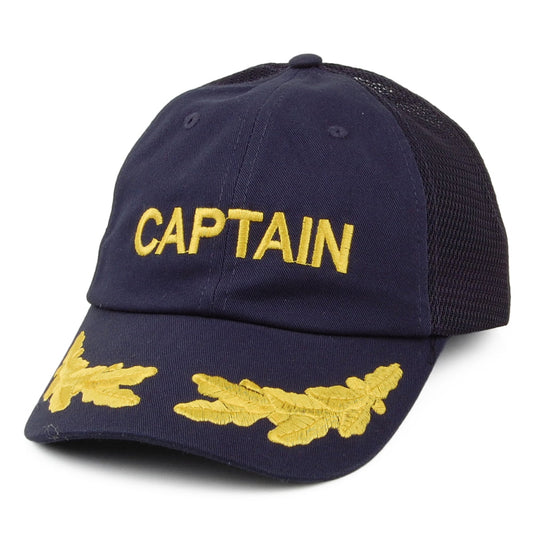 Gorra Trucker Captain de Dorfman Pacific - Azul Marino