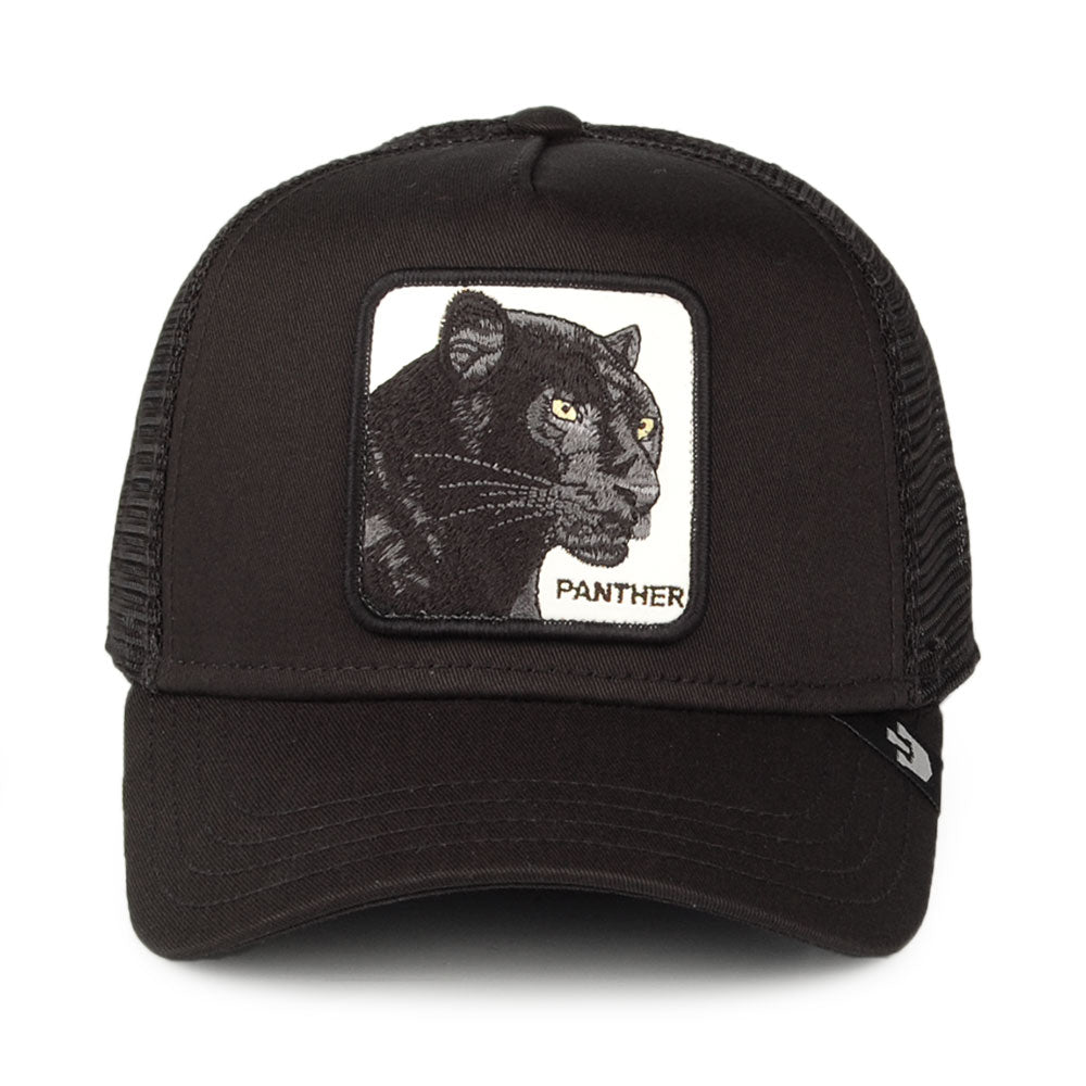 Gorra Trucker Black Panther de Goorin - Negro