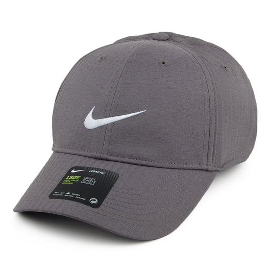 Gorra de béisbol Legacy 91 Tech Tonal Stripes de Nike Golf - Gris