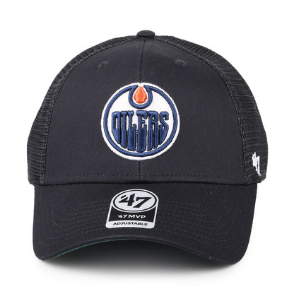 Gorra Trucker NHL Branson MVP Edmonton Oilers de 47 Brand - Azul Marino