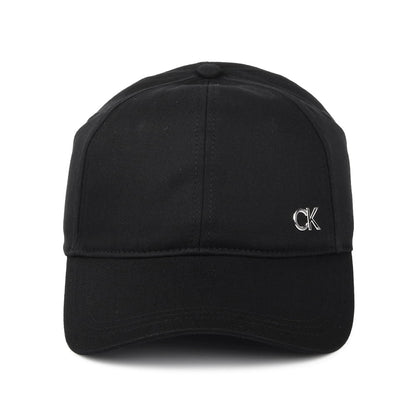 Gorra de béisbol Metal CK de Calvin Klein - Negro
