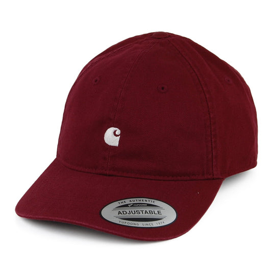 Gorra de béisbol Madison Logo de Carhartt WIP - Burdeos