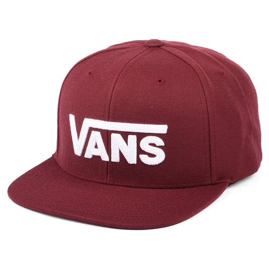 Gorra Snapback Drop V II de Vans - Vino