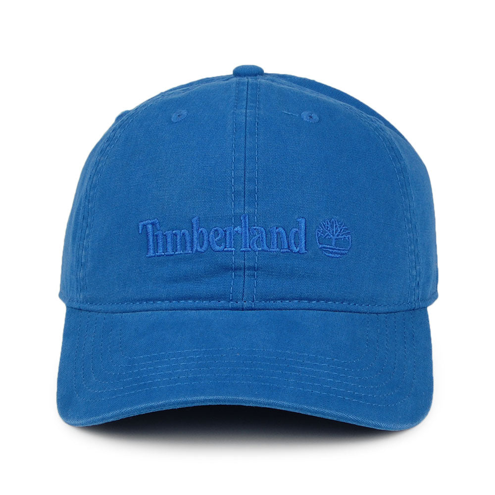 Gorra de béisbol Cooper Hill de lona de algodón de Timberland - Azul Radiante