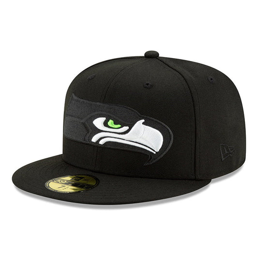 Gorra de béisbol 59FIFTY NFL Elements 2.0 Seattle Seahawks de New Era - Negro
