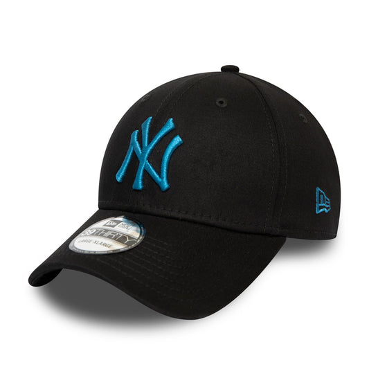 Gorra de béisbol 39THIRTY MLB League Essential I New York Yankees de New Era - Negro-Turquesa