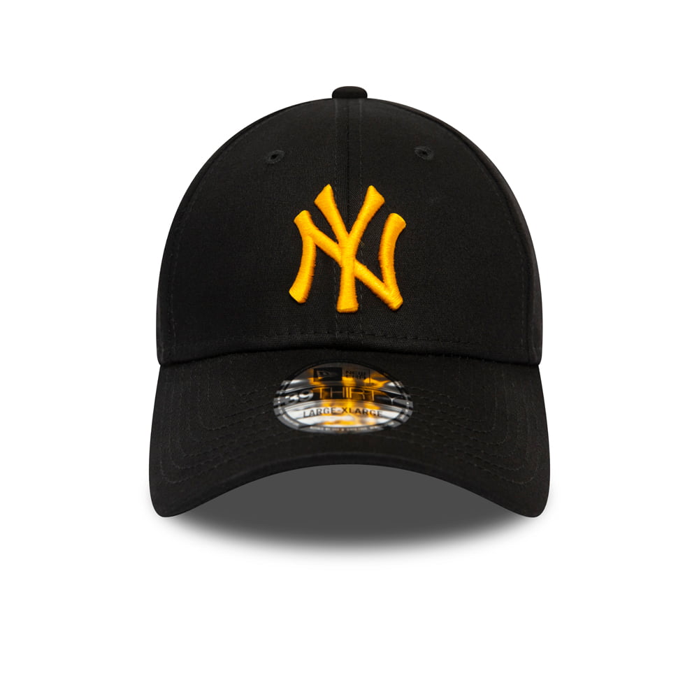 Gorra de béisbol 39THIRTY MLB League Essential I New York Yankees de New Era - Negro-Amarillo