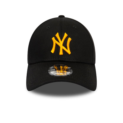 Gorra de béisbol 39THIRTY MLB League Essential I New York Yankees de New Era - Negro-Amarillo