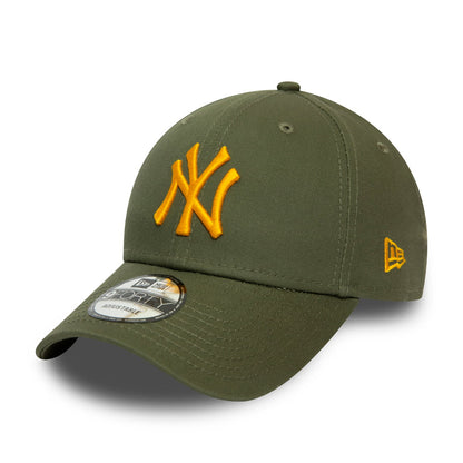 Gorra de béisbol 9FORTY MLB League Essential ll New York Yankees de New Era - Oliva-Amarillo