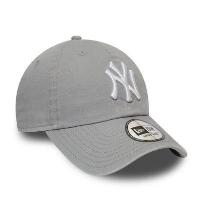 Gorra de béisbol 9TWENTY MLB Washed Casual Classic New York Yankees de New Era - Gris