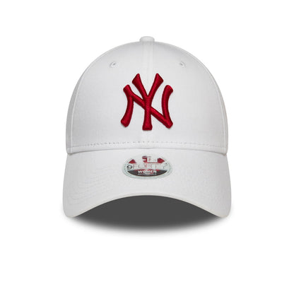 Gorra de béisbol 9FORTY MLB League Essential New York Yankees de New Era - Blanco