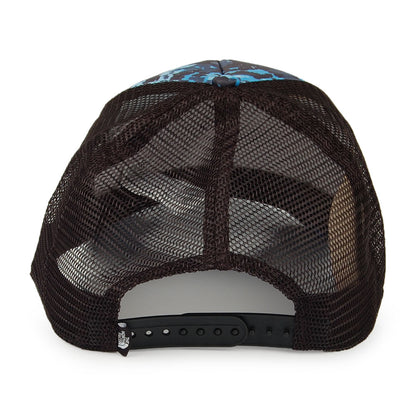Gorra Trucker TNF Logo ajuste profundo de The North Face - Azul-Camuflaje