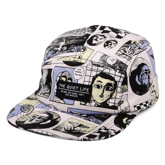 Gorra 5 paneles Marcus de The Quiet Life - Crema-Multi