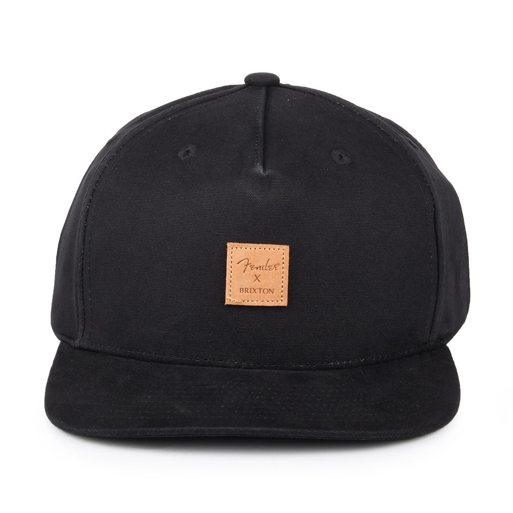 Gorra Snapback Fender Reverb C de Brixton - Negro