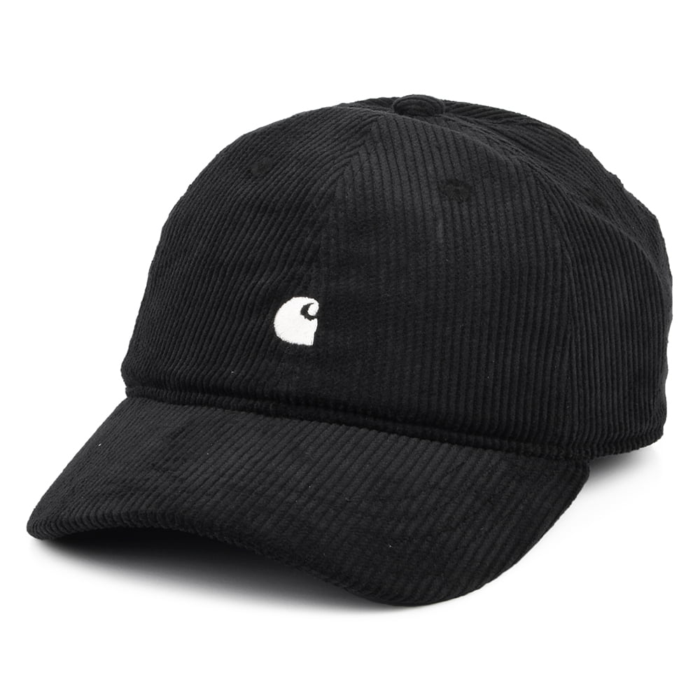 Gorra de béisbol Harlem de pana de Carhartt WIP - Negro