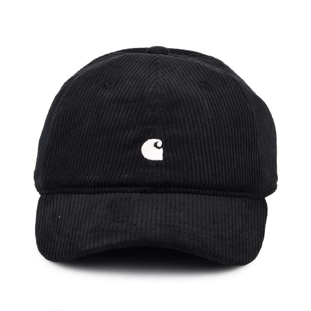 Gorra de béisbol Harlem de pana de Carhartt WIP - Negro