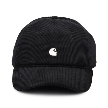 Gorra de béisbol Harlem de pana de Carhartt WIP - Negro