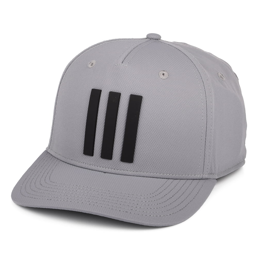 Gorra de béisbol Golf Tour 3 Stripes de Adidas - Gris