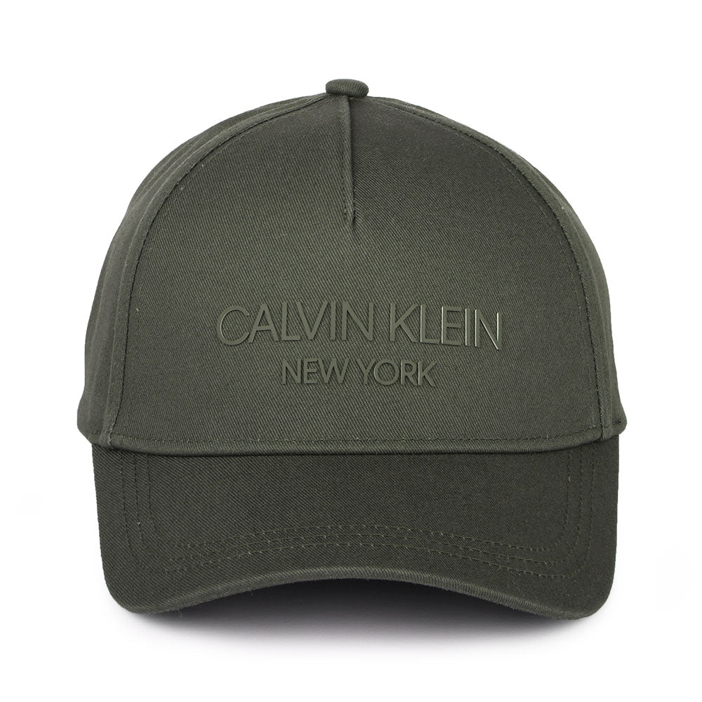 Gorra de béisbol New York de Calvin Klein - Oliva Oscuro