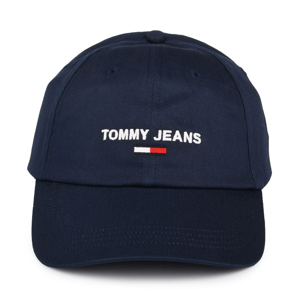 Gorra de béisbol TJM Sport de algodón orgánico de Tommy Hilfiger - Azul Oscuro