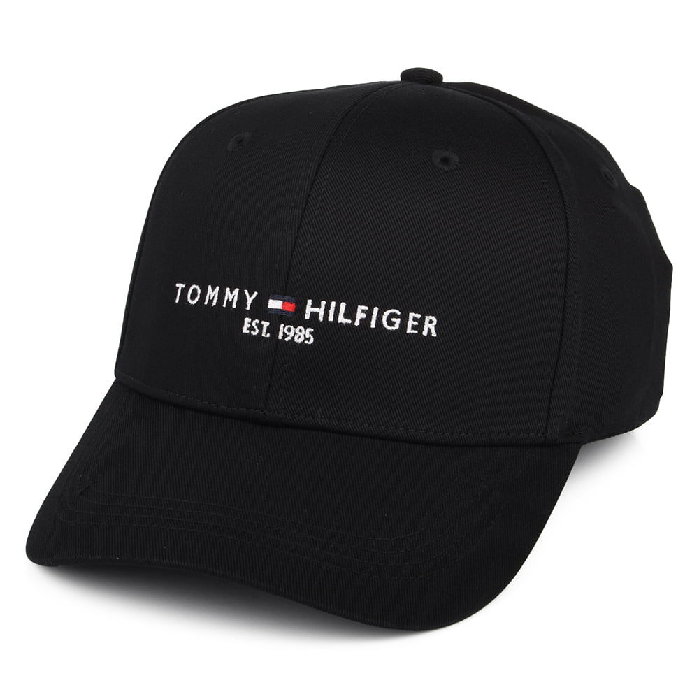 Gorra de béisbol TH Established de Tommy Hilfiger - Negro