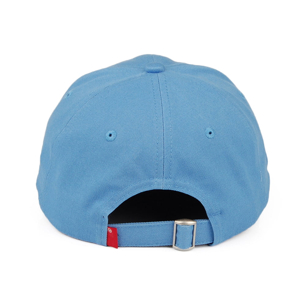 Gorra de béisbol Serif Logo de algodón de Levi's - Azul con Etiqueta en Blanco