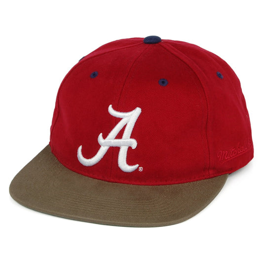 Gorra Snapback Blockhead Deadstock Alabama de Mitchell & Ness - Rojo