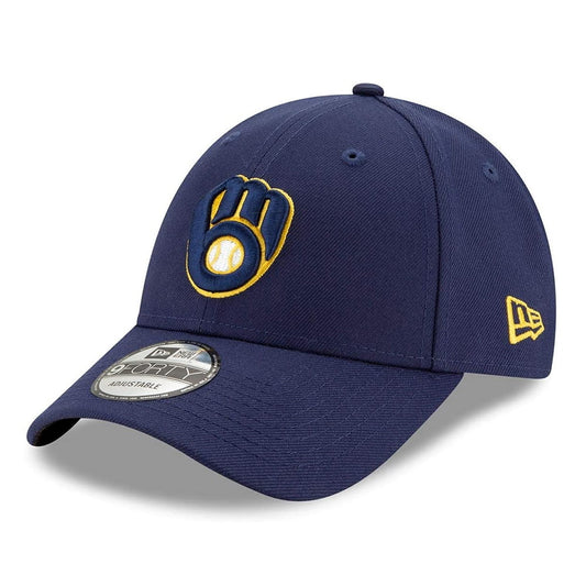 Gorra de béisbol 9FORTY MLB The League Milwaukee Brewers de New Era - Azul Marino