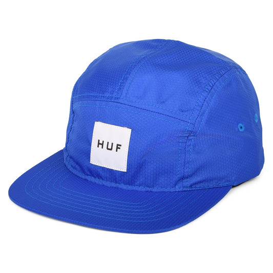 Gorra 5 paneles Hexagon de HUF - Azul