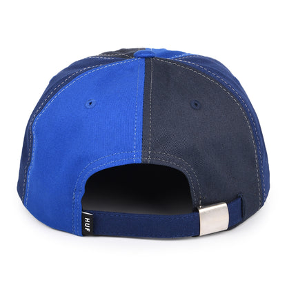 Gorra de béisbol 99 Logo 6 paneles de HUF - Azul Marino