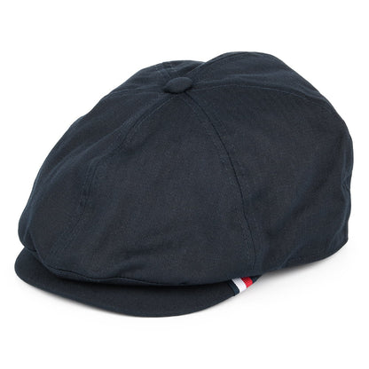 Gorra Newsboy de algodón diseño de espiga de Tommy Hilfiger - Azul Oscuro
