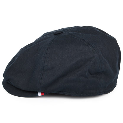 Gorra Newsboy de algodón diseño de espiga de Tommy Hilfiger - Azul Oscuro