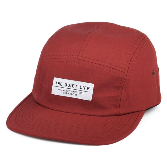 Gorra 5 paneles Foundation de The Quiet Life - Rojo Ladrillo