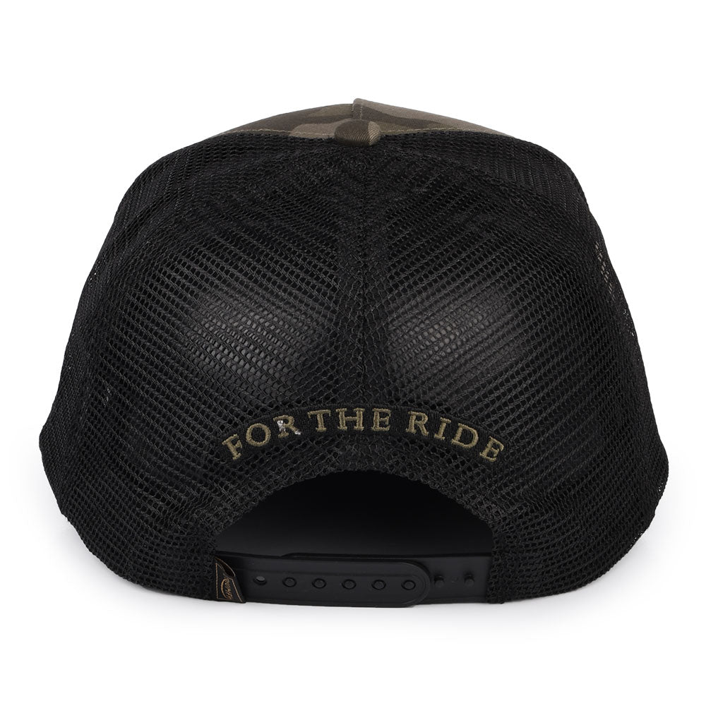 Gorra Trucker Oil de Triumph Motorcycles - Camuflaje