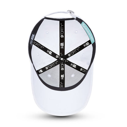 Gorra de béisbol 9FORTY Vespa de algodón de New Era - Blanco