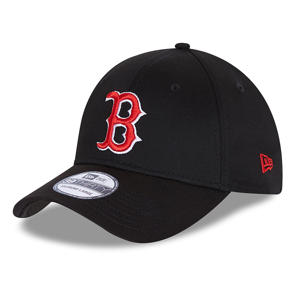 Gorra de béisbol 39THIRTY MLB League Essential Boston Red Sox de New Era - Negro