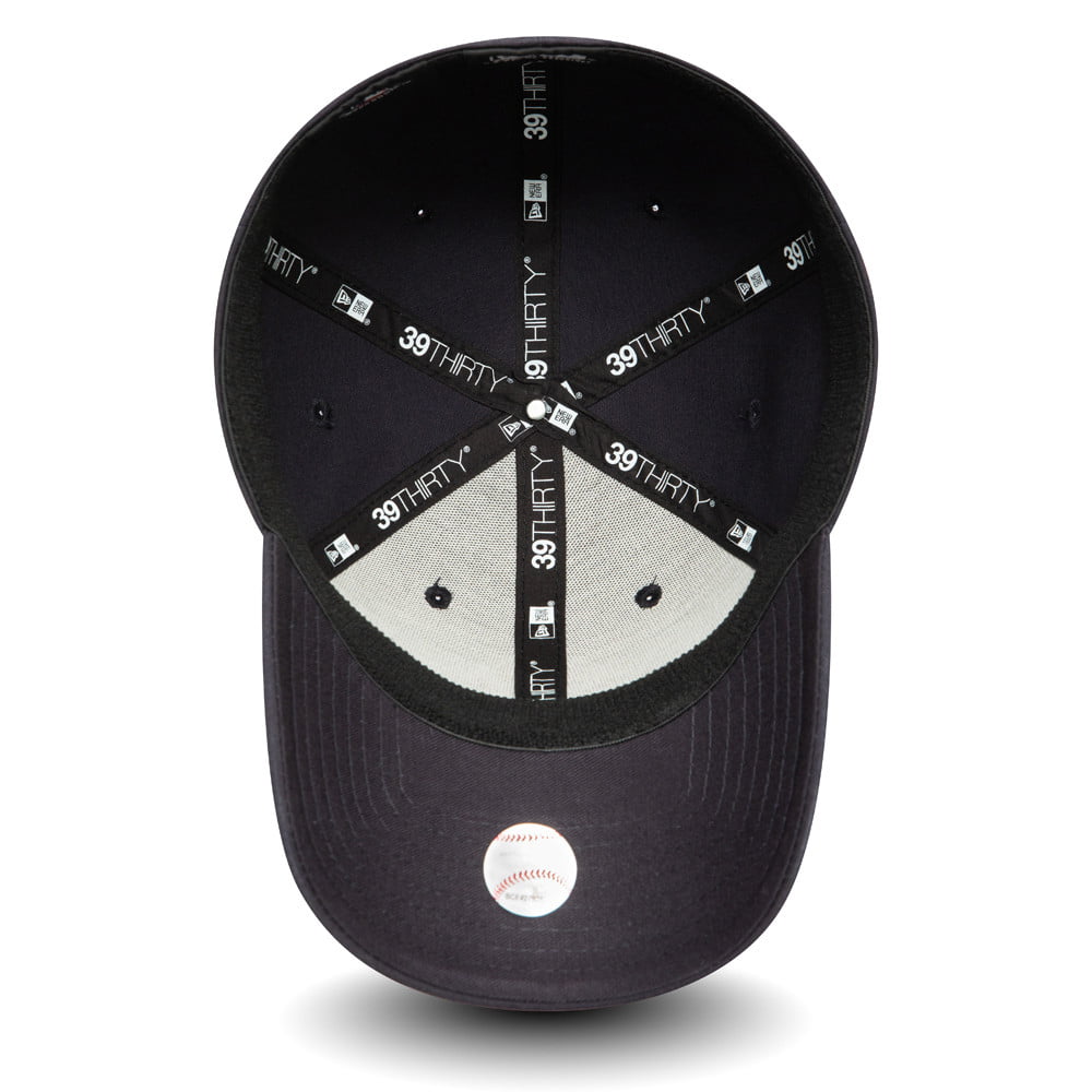 Gorra de béisbol 39THIRTY MLB League Essential New York Yankees de New Era - Azul Marino-Rojo