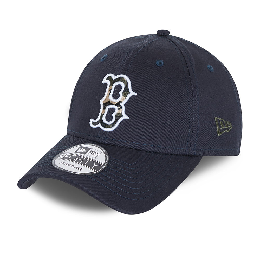 Gorra de béisbol 9FORTY MLB Camo Infill Boston Red Sox de New Era - Azul Marino