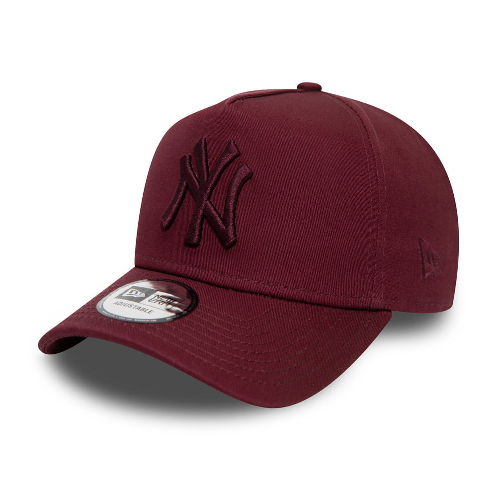 Gorra Snapback 9FORTY A-Frame MLB Colour Essential New York Yankees de New Era - Granate
