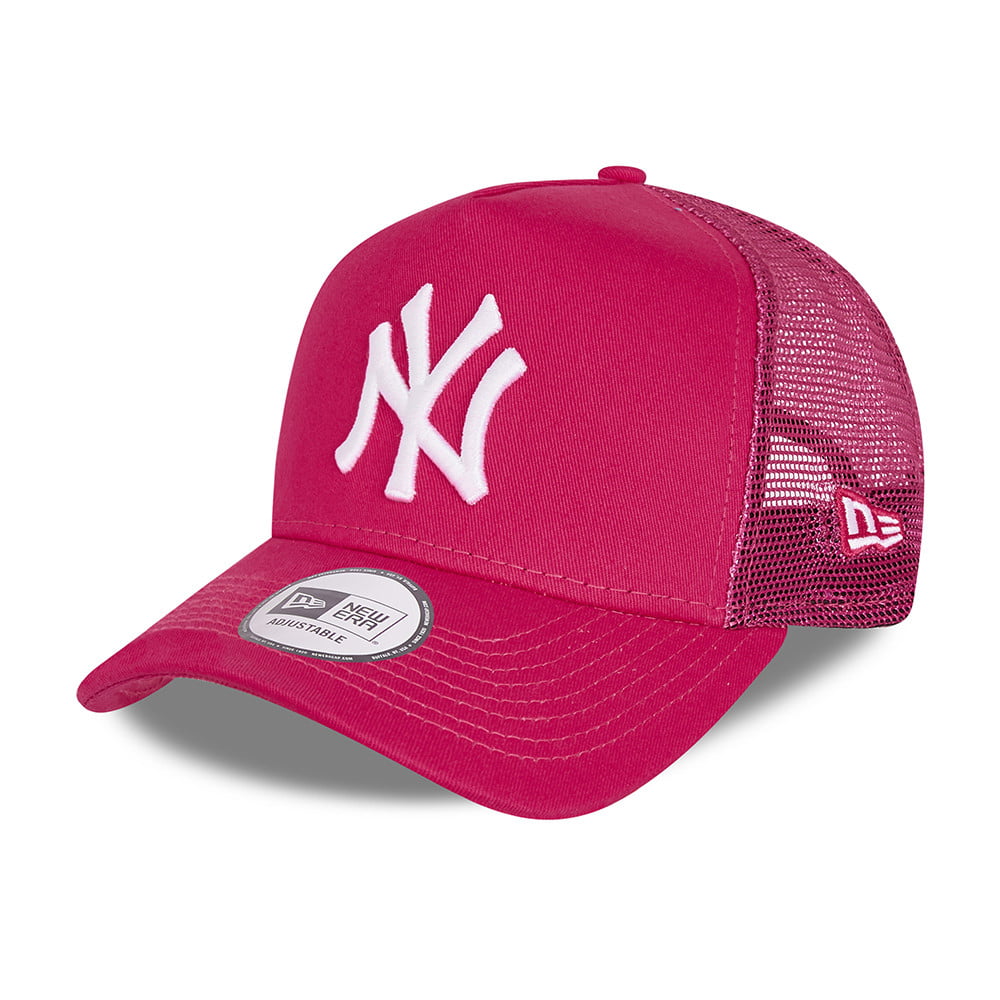 Gorra Trucker MLB Tonal Mesh New York Yankees de New Era - Rosa