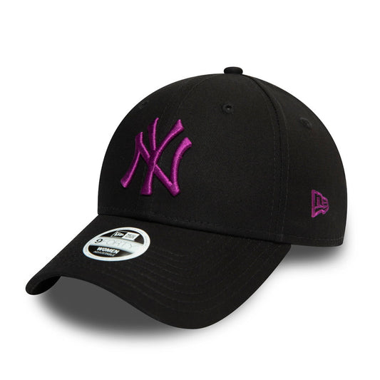 Gorra de béisbol mujeres 9FORTY MLB Colour Essential New York Yankees de New Era - Negro-Morado