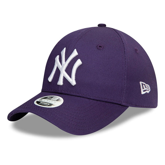 Gorra de béisbol mujeres 9FORTY MLB Colour Essential New York Yankees de New Era - Morado-Blanco