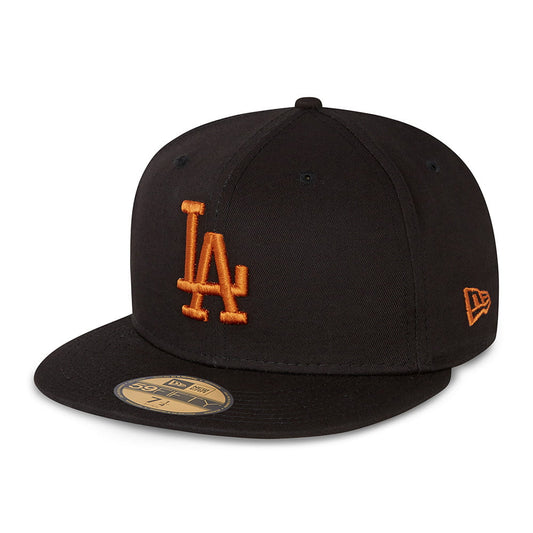 Gorra de béisbol 59FIFTY MLB League Essential L.A. Dodgers de New Era - Negro-Tofe
