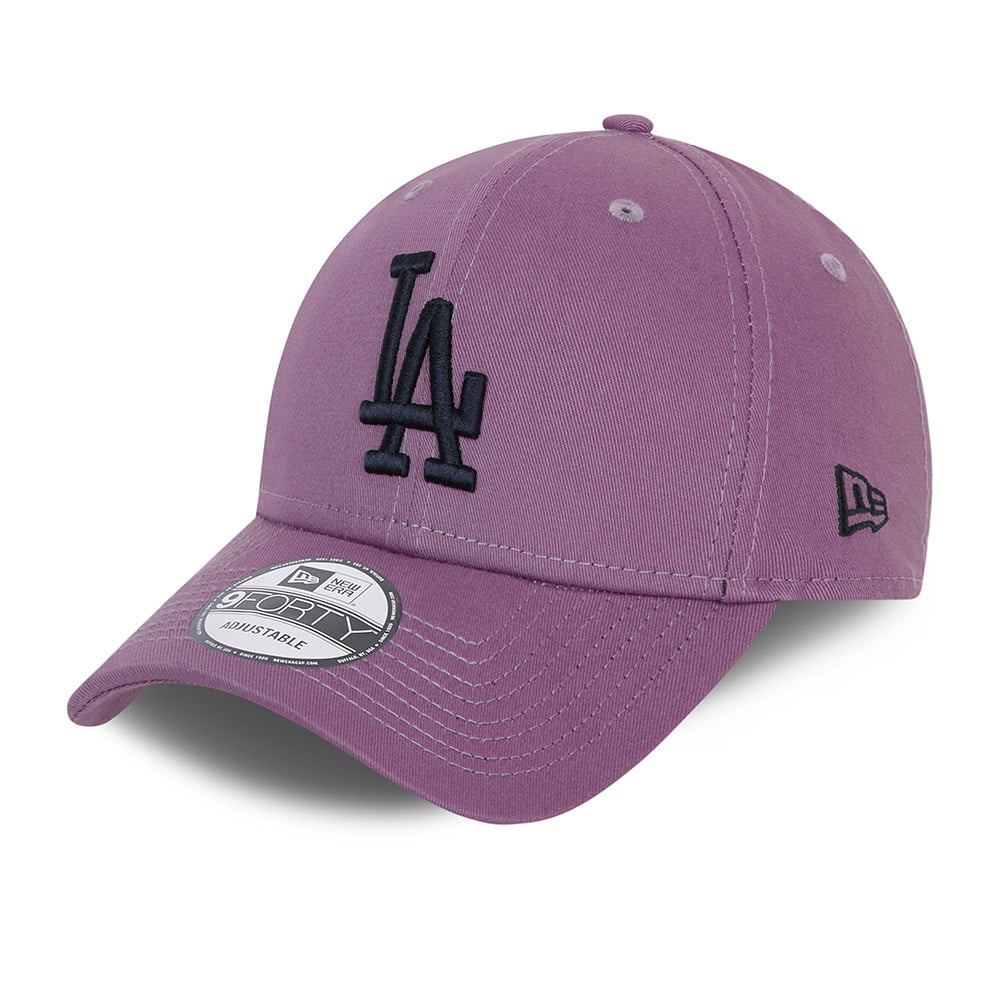 Gorra de béisbol 9FORTY MLB League Essential L.A. Dodgers de New Era - Morado-Azul Marino