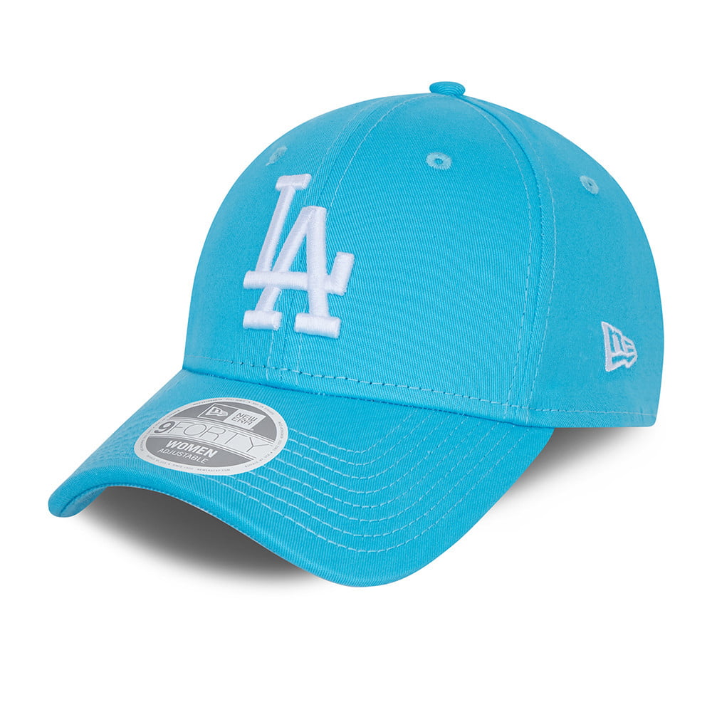 Gorra de béisbol mujer 9FORTY MLB League Essential L.A. Dodgers de New Era - Azul-Blanco