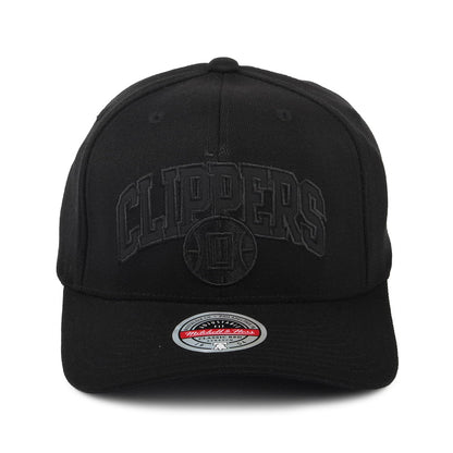 Gorra Snapback NBA Black Out Arch Redline L.A. Clippers de Mitchell & Ness - Negro