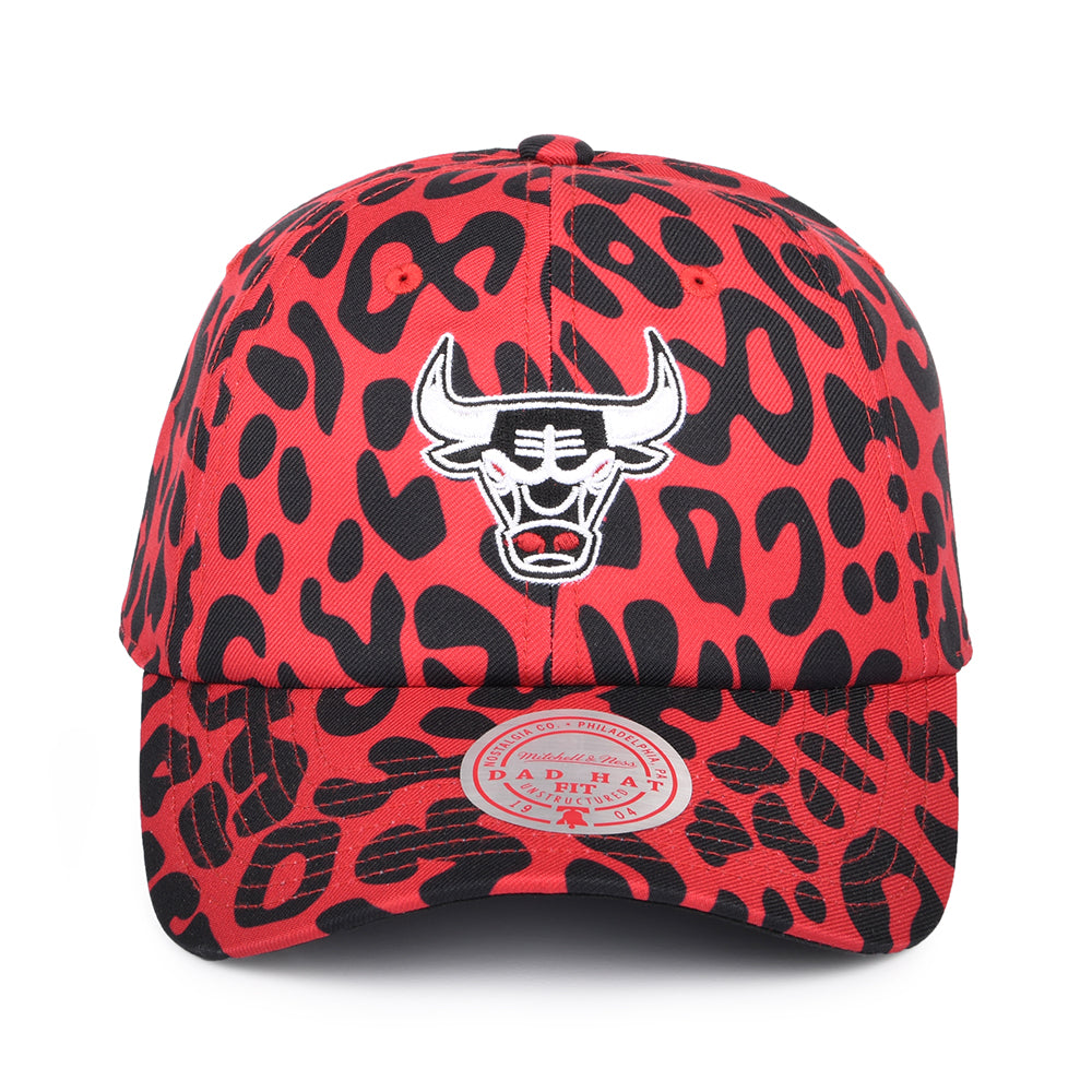 Gorra de béisbol NBA Wild Style Chicago Bulls de Mitchell & Ness - Rojo