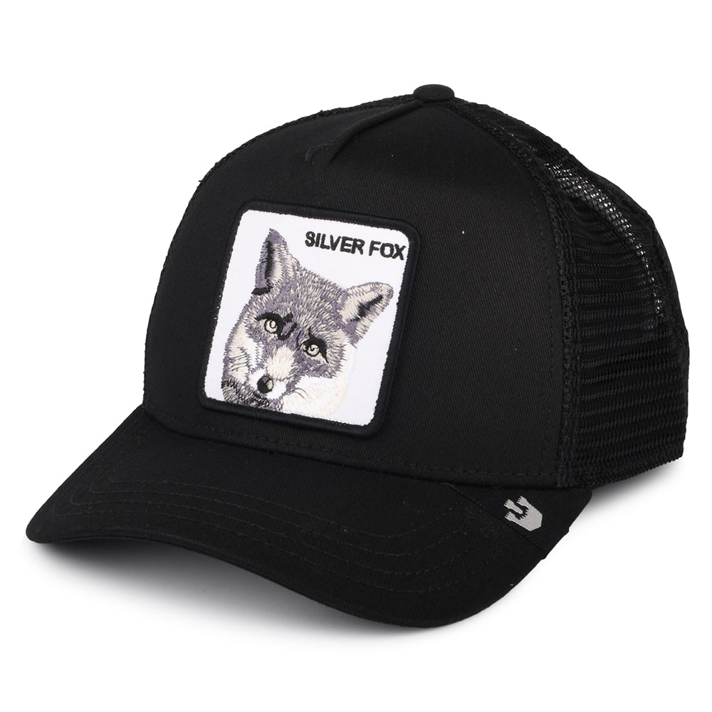 Gorra Trucker Silver Fox de Goorin - Negro