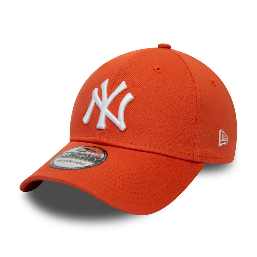 Gorra de béisbol 39THIRTY MLB League Essential I New York Yankees de New Era - Ocre-Blanco